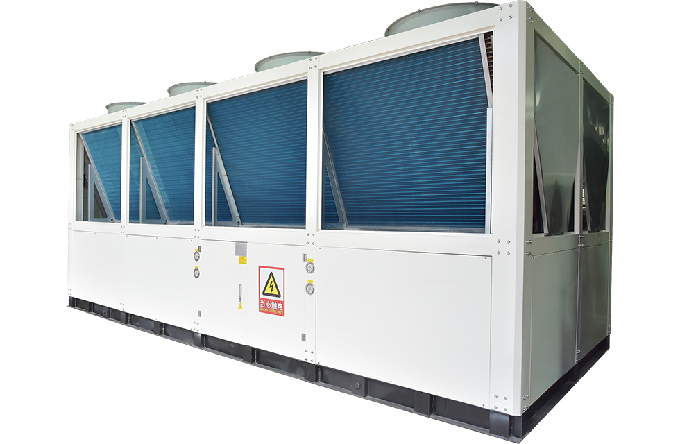 Air-cooled screw chiller